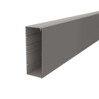 OBO BETTERMANN - Canale portacavi parete base preforata 80x210x2000 Polivinilcloruro grigio pietra RAL 7030 WD80210GR.