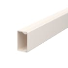 OBO BETTERMANN - Canale portacavi parete base preforata 20x35x2000 Polivinilcloruro bianco crema RAL 9001.