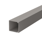 OBO BETTERMANN - Canale portacavi parete base preforata 25x25x2000 Polivinilcloruro grigio pietra RAL 7030 WD-K25025GR.