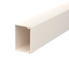 OBO BETTERMANN - Canale portacavi parete base preforata 30x45x2000 Polivinilcloruro bianco crema RAL 9001.