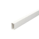OBO BETTERMANN - Canale portacavi parete 10x20x2000 Polivinilcloruro bianco RAL 9010 con pellicola adesiva.