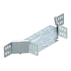 OBO BETTERMANN - Derivazione laterale a T con 2 connettori angolari 60x300 in Acciaio zincato continuo RAA 630 FS.