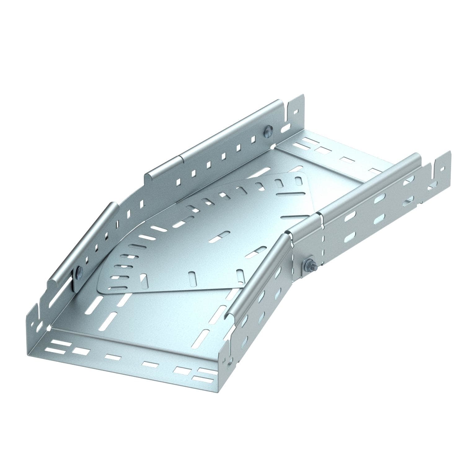 OBO BETTERMANN - Curva regolabile RBMV 610 FS con connettore rapido 60x100 in Acciaio zincato continuo.