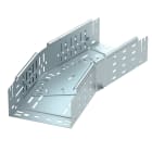 OBO BETTERMANN - RBMV 120 FT curva variabile con connettore rapido 110x200 acciaio zincato caldo immersione.