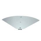 OBO BETTERMANN - Coperchio curva regolabile Magic per RBMV 204x343 in Acciaio zincato a nastro Double Dip, zinco/alluminio.