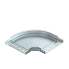 OBO BETTERMANN - RBM 90 320 FS Curva 90° con Connettore Rapido 35x200 Acciaio Zincato in Continuo.