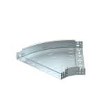 OBO BETTERMANN - rbm 45 640 fs curva 45 con connettore rapido 60x400 acciaio zincato in continuo.