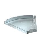 OBO BETTERMANN - RBM 45 650 FS Curva 45° con Connettore Rapido 60x500 Acciaio Zincato in Continuo.