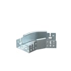 OBO BETTERMANN - RBM 45 610 FT Curva 45 con connettore rapido 60x100 Acciaio zincato a caldo per immersione.