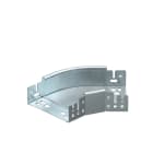 OBO BETTERMANN - RBM 45 615 FT Curva 45° con Connettore Rapido 60x150 Acciaio Zincato a Caldo per Immersione.
