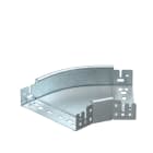 OBO BETTERMANN - RBM 45 620 FT Curva 45° Connettore Rapido 60x200 Acciaio Zincato Caldo Immersione.
