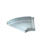 OBO BETTERMANN - RBM 45 640 FT Curva 45° con Connettore Rapido 60x400 Acciaio Zincato a Caldo per Immersione.