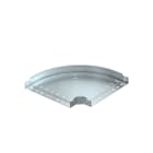 OBO BETTERMANN - RBM 90 640 FS Curva 90° con Connettore Rapido 60x400 Acciaio Zincato in Continuo.
