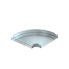 OBO BETTERMANN - RBM 90 640 FT Curva 90° con Connettore Rapido 60x400 Acciaio Zincato a Caldo per Immersione.