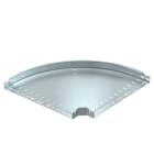 OBO BETTERMANN - RBM 90 660 FT Curva 90° con connettore rapido 60x600 Acciaio zincato a caldo per immersione.