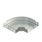 OBO BETTERMANN - Curva 90° con connettore rapido 60x200 in Acciaio Inox A2 1.4301, non trattato e senza ulteriori trattamenti.