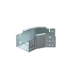 OBO BETTERMANN - Curva 45Â° con connettore rapido 85x100 in Acciaio zincato continuo RBM 45 810 FS.