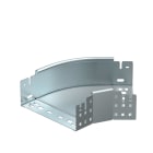 OBO BETTERMANN - RBM 45 820 FS Curva 45 con connettore rapido 85x200 Acciaio zincato in continuo.