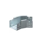 OBO BETTERMANN - RBM 45 810 FT Curva 45° Connettore Rapido 85x100 Acciaio Zincato Caldo Immersione.