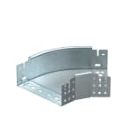 OBO BETTERMANN - RBM 45 820 FT Curva 45° con Connettore Rapido 85x200 Acciaio Zincato a Caldo per Immersione.
