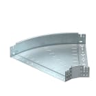 OBO BETTERMANN - Curva 45° con connettore rapido 85x500 in Acciaio zincato a caldo per immersione RBM 45 850 FT.