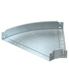 OBO BETTERMANN - Curva 45° con connettore rapido 85x600 in Acciaio zincato a caldo per immersione RBM 45 860 FT.