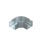 OBO BETTERMANN - RBM 90 810 FS Curva 90 con Connettore Rapido 85x100 Acciaio Zincato in Continuo.