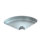 OBO BETTERMANN - Curva 90° con connettore rapido 85x500 in Acciaio zincato a caldo per immersione RBM 90 850 FT.