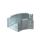 OBO BETTERMANN - RBM 45 115 FS Curva 45° con Connettore Rapido 110x150 Acciaio Zincato in Continuo.