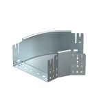 OBO BETTERMANN - RBM 45 120 FS Curva 45° con Connettore Rapido 110x200 Acciaio Zincato in Continuo.