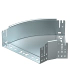 OBO BETTERMANN - RBM 45 130 FS Curva 45° con Connettore Rapido 110x300 Acciaio Zincato in Continuo.