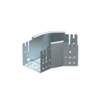 OBO BETTERMANN - RBM 45 110 FT Curva 45° con Connettore Rapido 110x100 Acciaio Zincato a Caldo per Immersione.