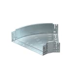 OBO BETTERMANN - RBM 45 140 FT Curva 45° con Connettore Rapido 110x400 Acciaio Zincato a Caldo per Immersione.