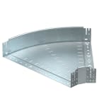 OBO BETTERMANN - Curva 45° con connettore rapido 110x600 in Acciaio zincato a caldo per immersione RBM 45 160 FT.