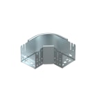 OBO BETTERMANN - RBM 90 110 FS Curva 90 con connettore rapido 110x100 Acciaio zincato in continuo.