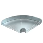 OBO BETTERMANN - RBM 90 160 FS Curva 90 con connettore rapido 110x600 Acciaio zincato in continuo.