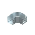OBO BETTERMANN - RBM 90 110 FT Curva 90° con Connettore Rapido 110x100 Acciaio Zincato a Caldo per Immersione. 6041860