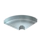 OBO BETTERMANN - RBM 90 150 FT Curva 90° con Connettore Rapido 110x500 Acciaio Zincato a Caldo per Immersione.