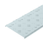 OBO BETTERMANN - Coperchio per canale calpestabile 200x3000 in Acciaio zincato a nastro Double Dip, zinco/alluminio.