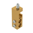 OBO BETTERMANN - Morsetto di fissaggio per conduttore singolo 25mm² in ottone AKL 25.