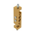OBO BETTERMANN - Morsetto di fissaggio per conduttore doppio 25mm² in ottone AKL 25 Z.
