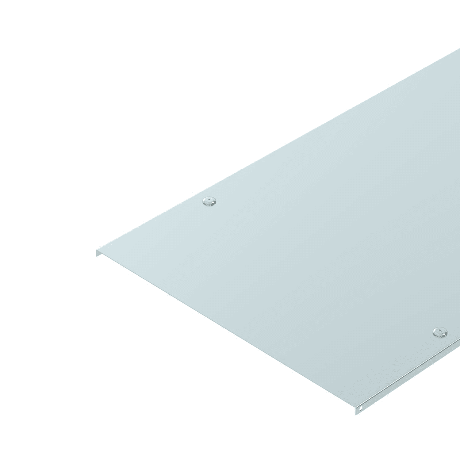 OBO BETTERMANN - Coperchio con bussola per passerella e scaletta 100x3000 in Acciaio zincato a nastro Double Dip, zinco/alluminio.