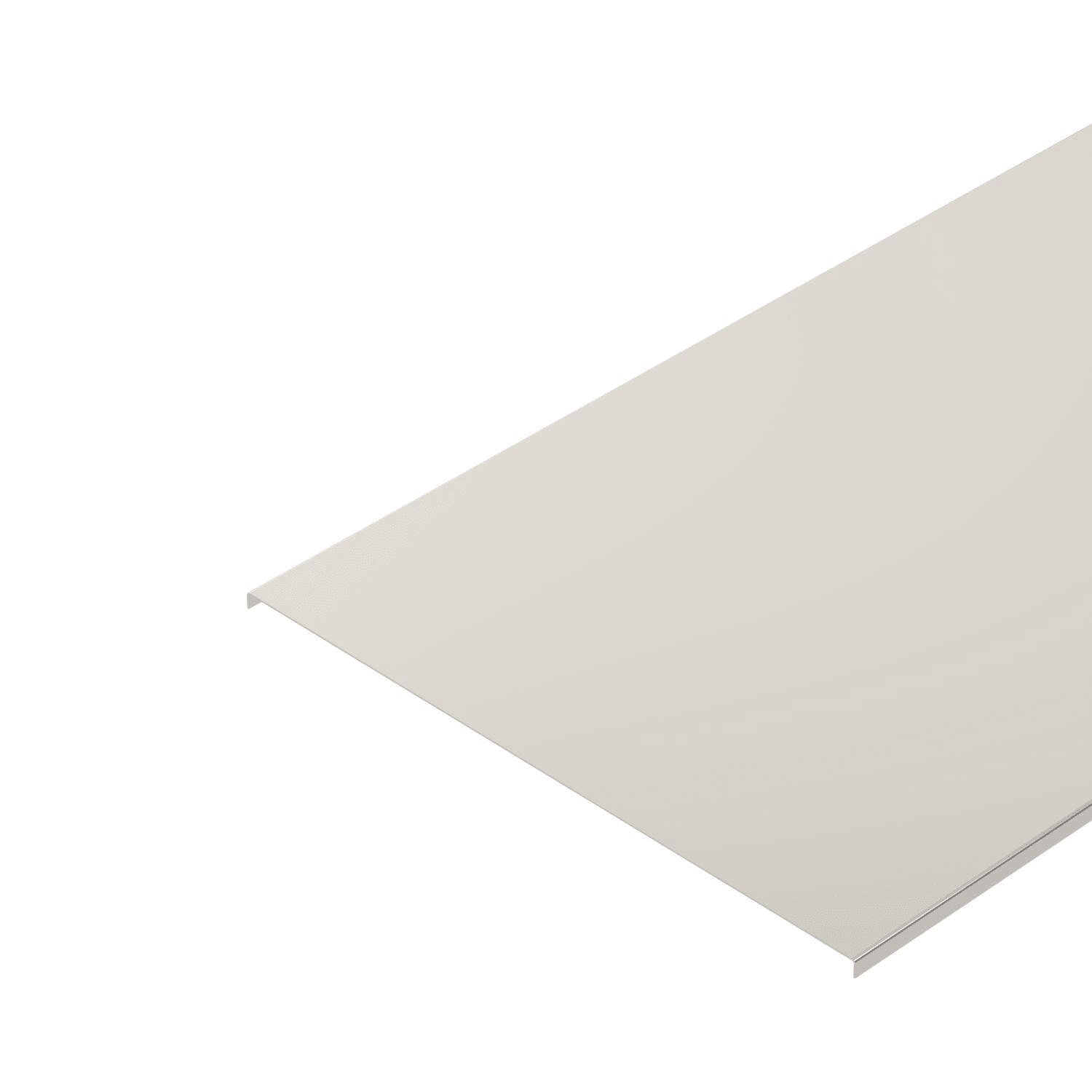 OBO BETTERMANN - Coperchio non forato per passerella e scaletta 100x3000 Acciaio INOX A4 1.4571 non trattato ulteriore trattamento.