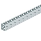 OBO BETTERMANN - Passerella portacavi RKS perforata base 60x75x3000 in Acciaio zincato continuo.