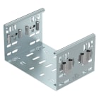 OBO BETTERMANN - FVM 110 DD connettore lineare rapido 110x100 acciaio zincatura nastro Double Dip zinco alluminio.