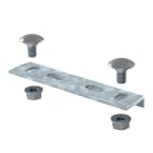 OBO BETTERMANN - Connettore a vite per passerella standard marino 16x29x60 in acciaio zincato a caldo per immersione.