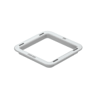 OBO BETTERMANN - Anello di protezione del cavo KSR-920 passaggio pavimento AZ 62x62 Polietilene grigio chiaro.