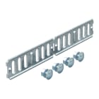 OBO BETTERMANN - RWVL 35 FS connettore lineare e angolare per passerella orizzontale 35x200 acciaio zincato in continuo.