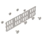 OBO BETTERMANN - Connettore lineare e angolare per passerella orizzontale 60x200 in acciaio INOX A4 1.4571 non trattato, con ulteriore trattamento.