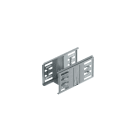 OBO BETTERMANN - Set connettori lineari KTSMV 110 DD per passerella Magic 110x100x200 in acciaio zincato a nastro Double Dip, zinco/alluminio.